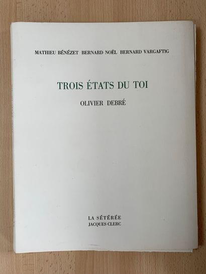 NOËL Bernard. BÉNÉZET Mathieu. VARGAFTIC...