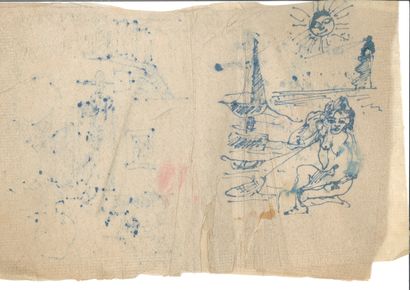 NAPPES DU CATALAN. Paris [1948]. 6 ORIGINAL...
