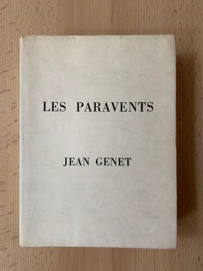 GENET Jean.
LES PARAVENTS. Décines, Marc...