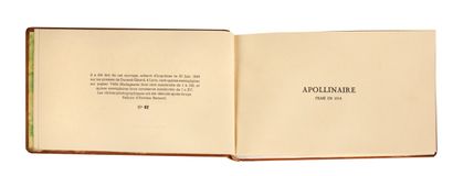 [APOLLINAIRE].
APOLLINAIRE FILMED IN 1914....
