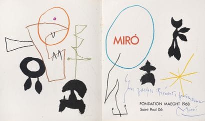 MIRÓ Joan.
MIRÓ. Saint-Paul de Vence, Fondation...