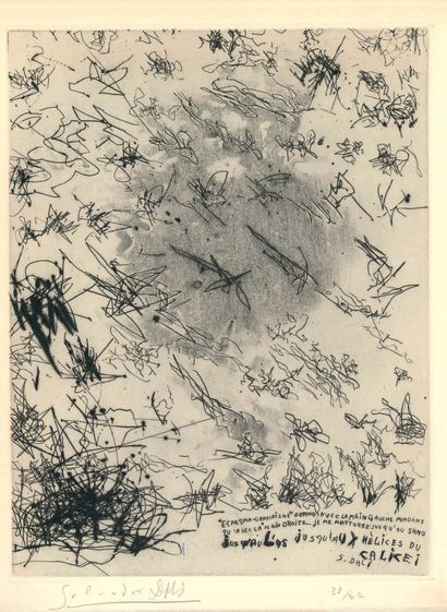 DALI Salvador. HUGNET Georges.
ONAN. Paris,...