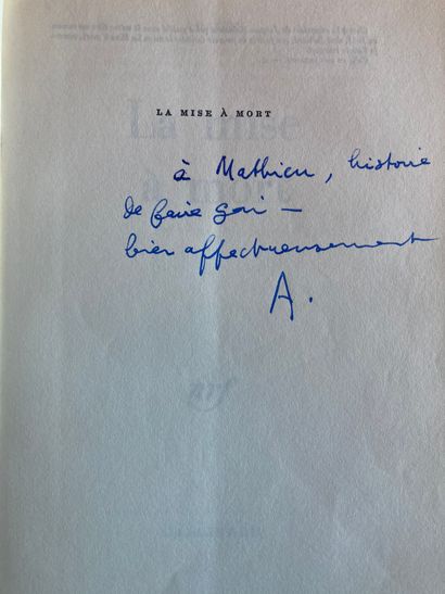ARAGON Louis.
LES POÈTES. Paris, Gallimard,...