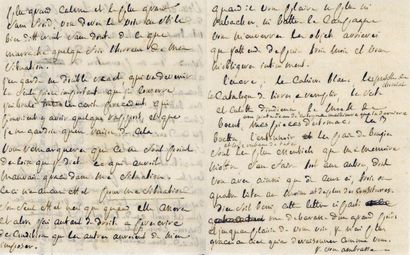 SADE Donatien Alphonse François Marquis de.
LETTRE...