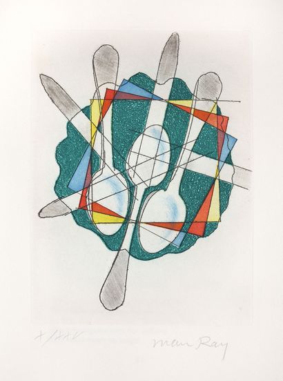 MAN RAY. ROSEY Gui.
ELECTRO-MAGIE. Six original...