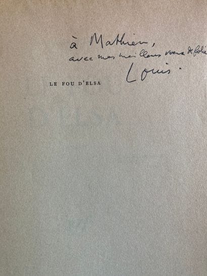 ARAGON Louis.
LES POÈTES. Paris, Gallimard,...