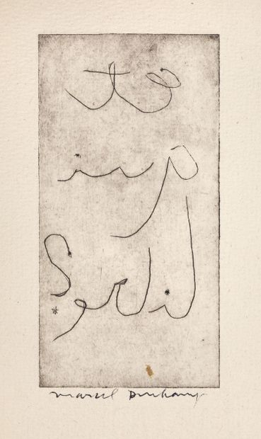 DUCHAMP Marcel. PICABIA Francis.
L'ÉQUILIBRE....