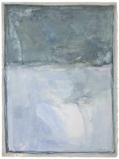 SIMA Joseph.
ORIGINAL SIGNED AQUAREL. 1960....