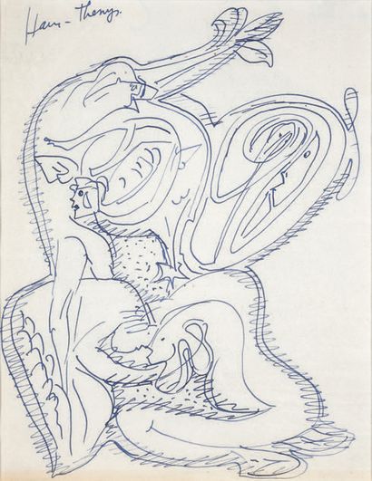 MASSON. HAIN THENYS.
ORIGINAL DRAWING in...