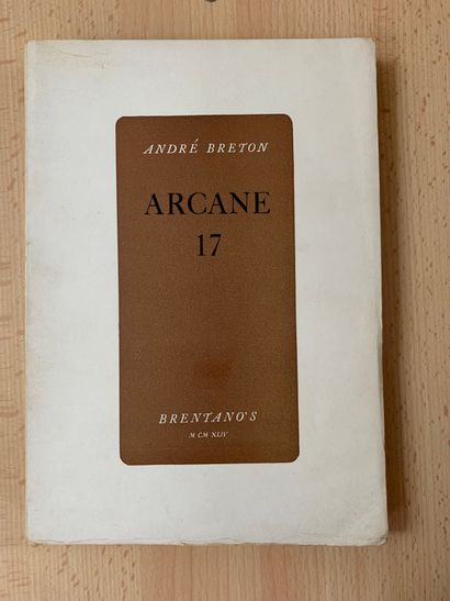 BRETON André.
ARCANE 17. New York, Brentano's,...