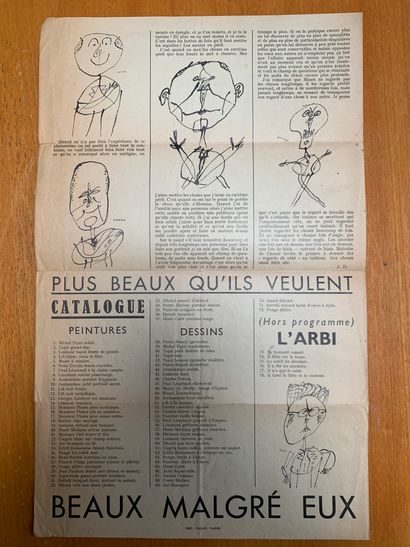 DUBUFFET Jean.
PORTRAITS People are far more...