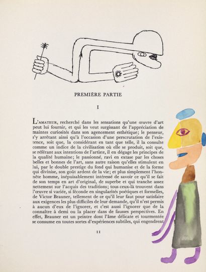 BRAUNER Victor. ALEXANDRIAN Sarane.
VICTOR...
