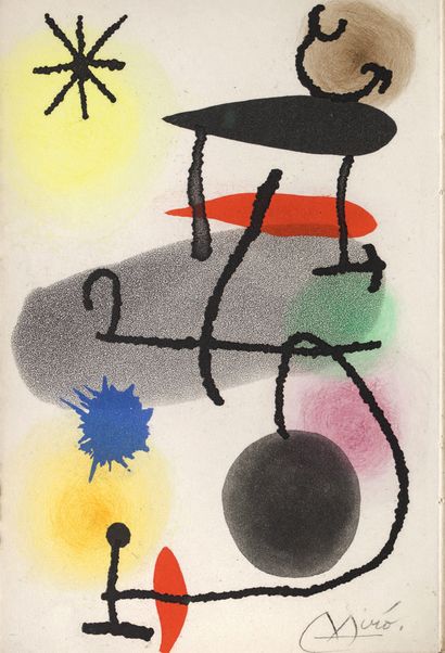 LEVIS MANO Guy. MIRÓ Joan.
THE INSIDE AND...