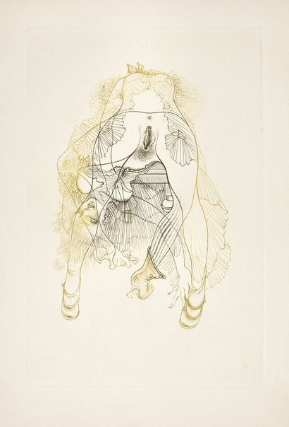 BELLMER Hans.
HISTORY OF THE EYE. 4 ORIGINAL...