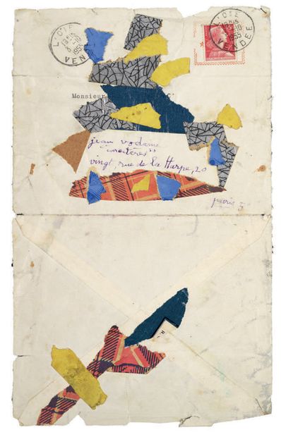 CHAISSAC Gaston.
8 LETTRES AUTOGRAPHES SIGNÉES...