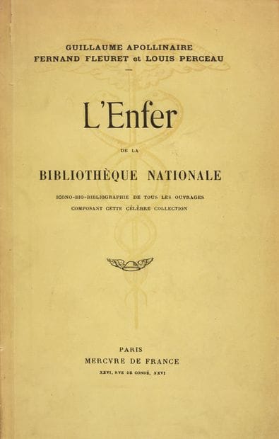 APOLLINAIRE Guillaume. FLEURET Fernand.
L'ENFER...