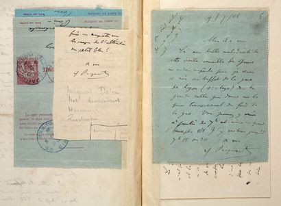 PICQUART Georges.
SET CONCERNING THE DREYFUS...