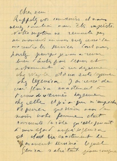 ARTAUD Antonin.
AUTOGRAPH LETTER SIGNED to...