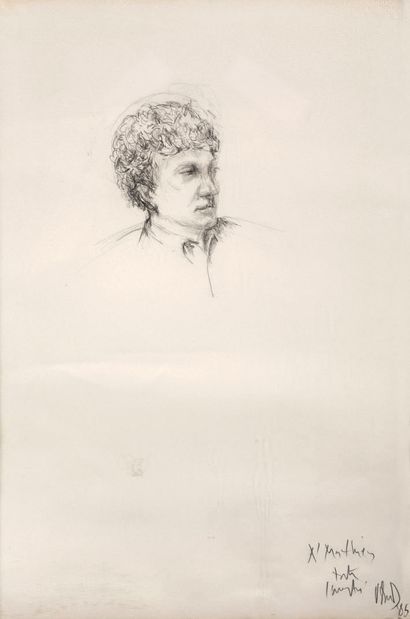 DEBRÉ Olivier.
PORTRAIT DE MATHIEU BÉNÉZET....
