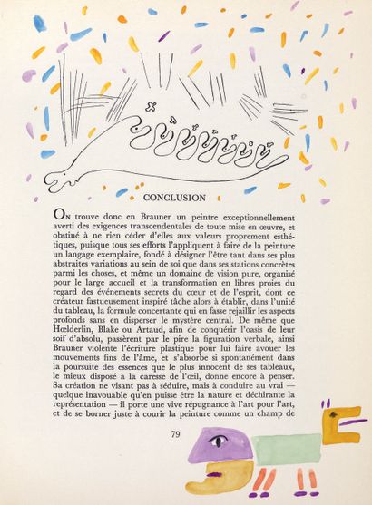 BRAUNER Victor. ALEXANDRIAN Sarane.
VICTOR...