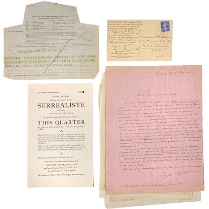 BRETON André.
SET DEDICATED TO THE SPECIAL...