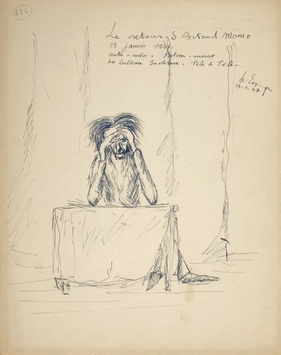 ESPINOUZE Henri.
LE RETOUR D'ARTAUD MOMO.
TWO...