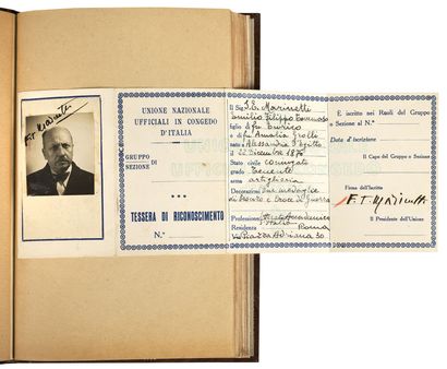 MARINETTI F.T.
FUTURIST WORDS IN FREEDOM....
