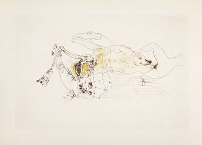 BELLMER Hans.
HISTORY OF THE EYE. 4 ORIGINAL...