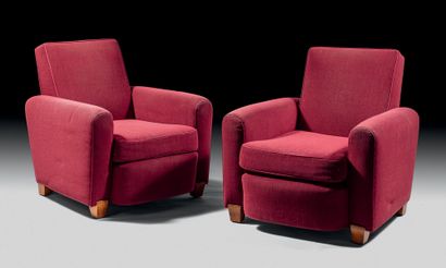 Jules LELEU (1883-1961)
Living room furniture...