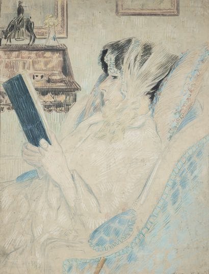 Hermann-PAUL (1864-1940)
Reading
Colored...