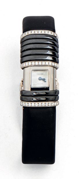 CARTIER
Bracelet montre de dame 