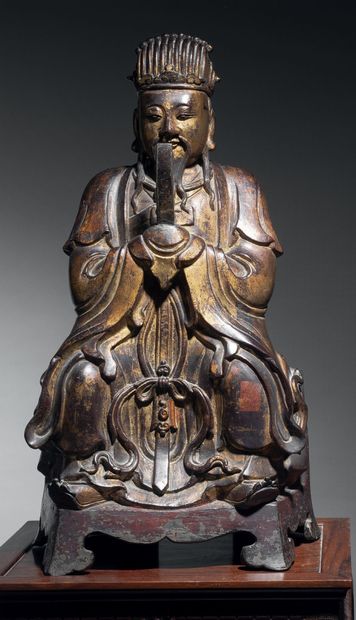 Taoist Immortal, China, Ming dynasty (1368-1644)....