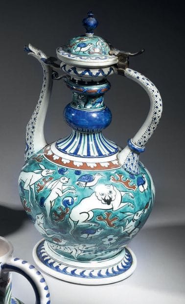 Samson
Large covered earthenware coffee pot...