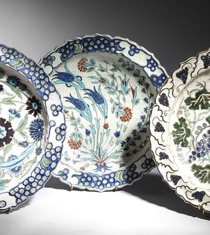 Edmond LACHENAL (1855-1948)
Round earthenware...