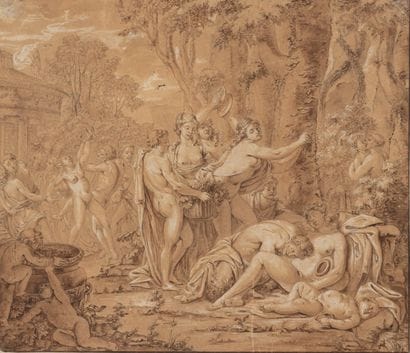 Attribué à Jacques Philippe CARESME (Paris...