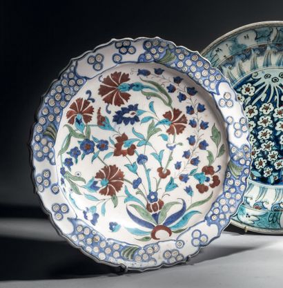 Edmond LACHENAL (1855-1948)
Round earthenware...