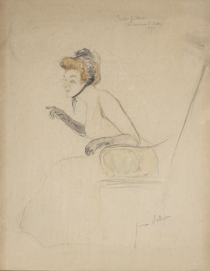 Jean VEBER (1868-1928)
Yvette Guilbert
Drawing...