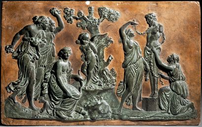 CLODION, dans le goût de
Pan's triumph
Plaster...