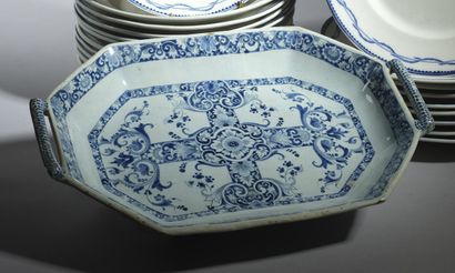 Rouen
Rectangular earthenware bannette with...