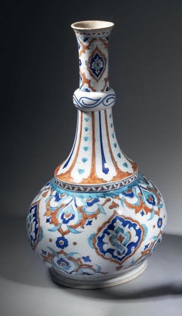 Théodore DECK (1823-1891)
Large earthenware...