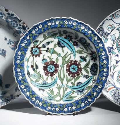 Edmond LACHENAL (1855-1948)
Round earthenware...