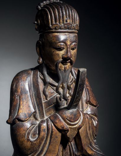 Taoist Immortal, China, Ming dynasty (1368-1644)....