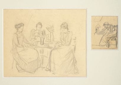 Théophile Alexandre STEINLEN (1859-1923)
Conversation...