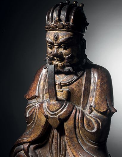 Taoist Immortal, China, Ming dynasty (1368-1644)....