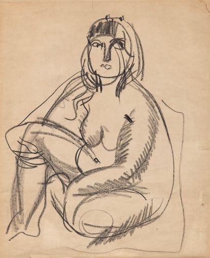Raoul DUFY (1877-1953)
Seated model, circa...
