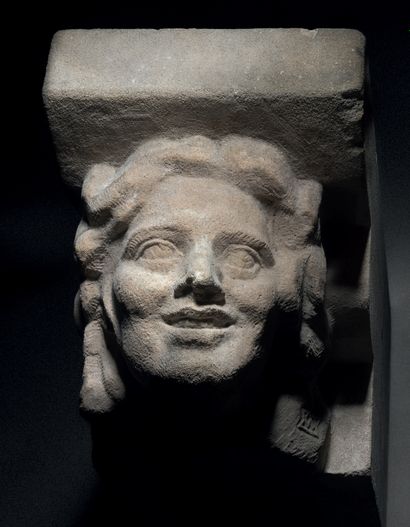 Antoine BOURDELLE (1861-1929)
Femme qui rit...