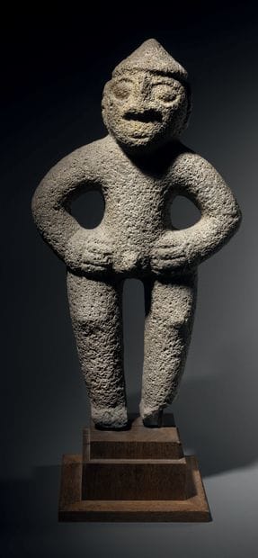 Anthropomorphic statue
Atlantic slope of...
