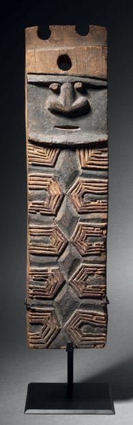 Kanak architectural element
New Caledonia
Polychrome...