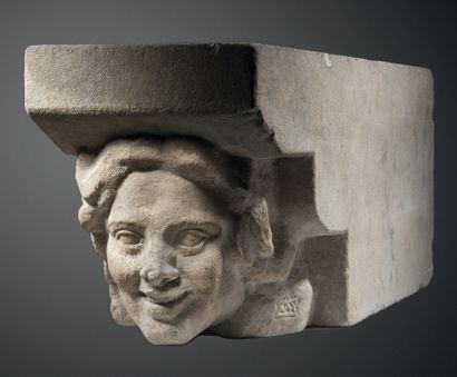 Antoine BOURDELLE (1861-1929)
Femme qui rit...