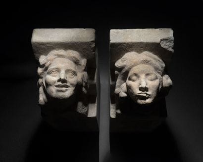 Antoine BOURDELLE (1861-1929)
Femme qui rit...